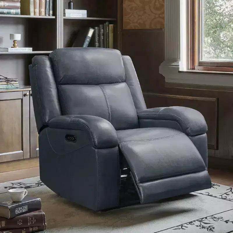 Power Recliner Chair with Power Headrest & Charging Ports