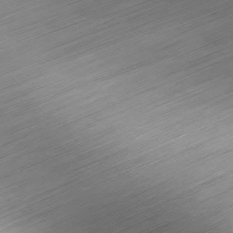 Isla de cocina con superficie de acero inoxidable